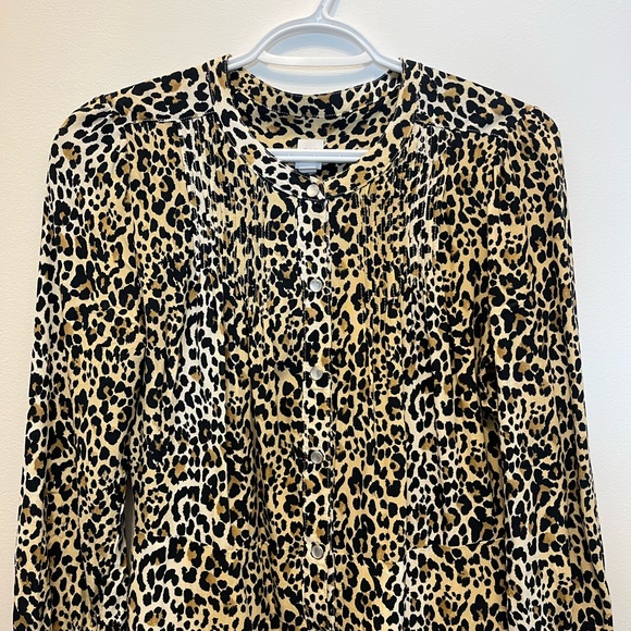 Gap leopard print mini dress - Picture 2 of 9